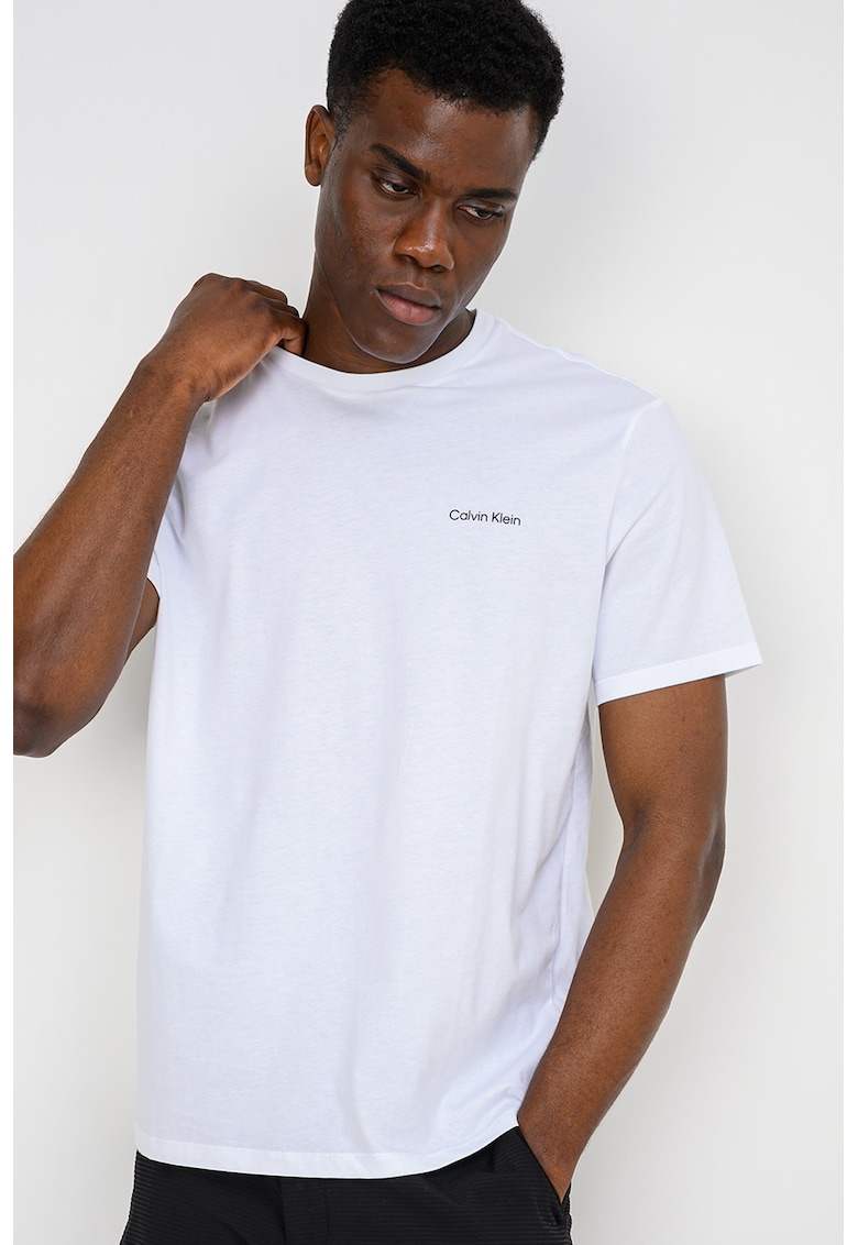 Tricou regular fit din bumbac - Alb optic