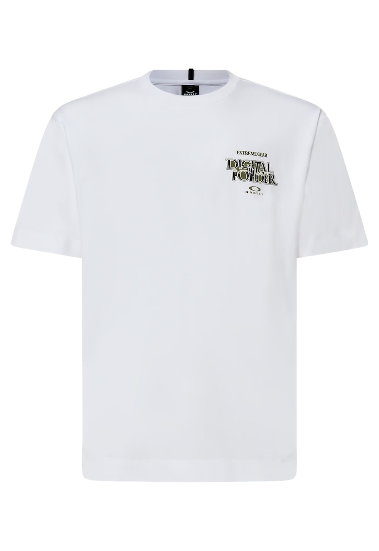 Tricou bumbac Futurescape Powder - Alb