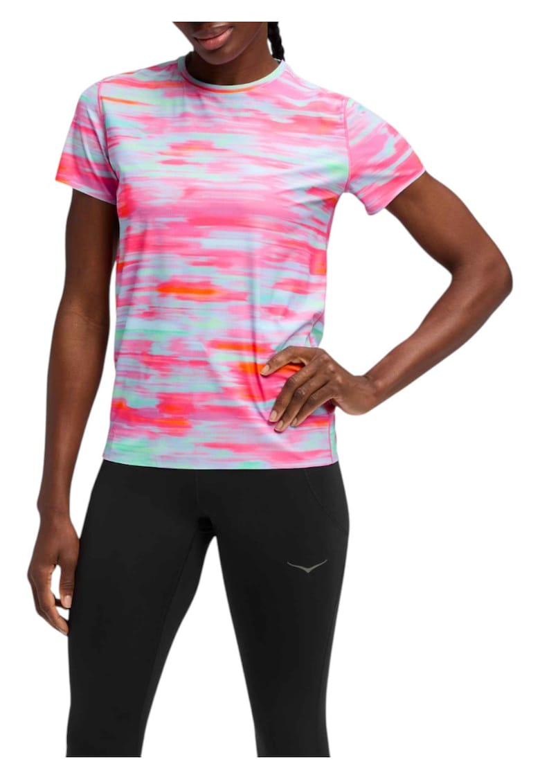 Tricou alergare dama Airolite 2.0 FW 2025 - Multicolor