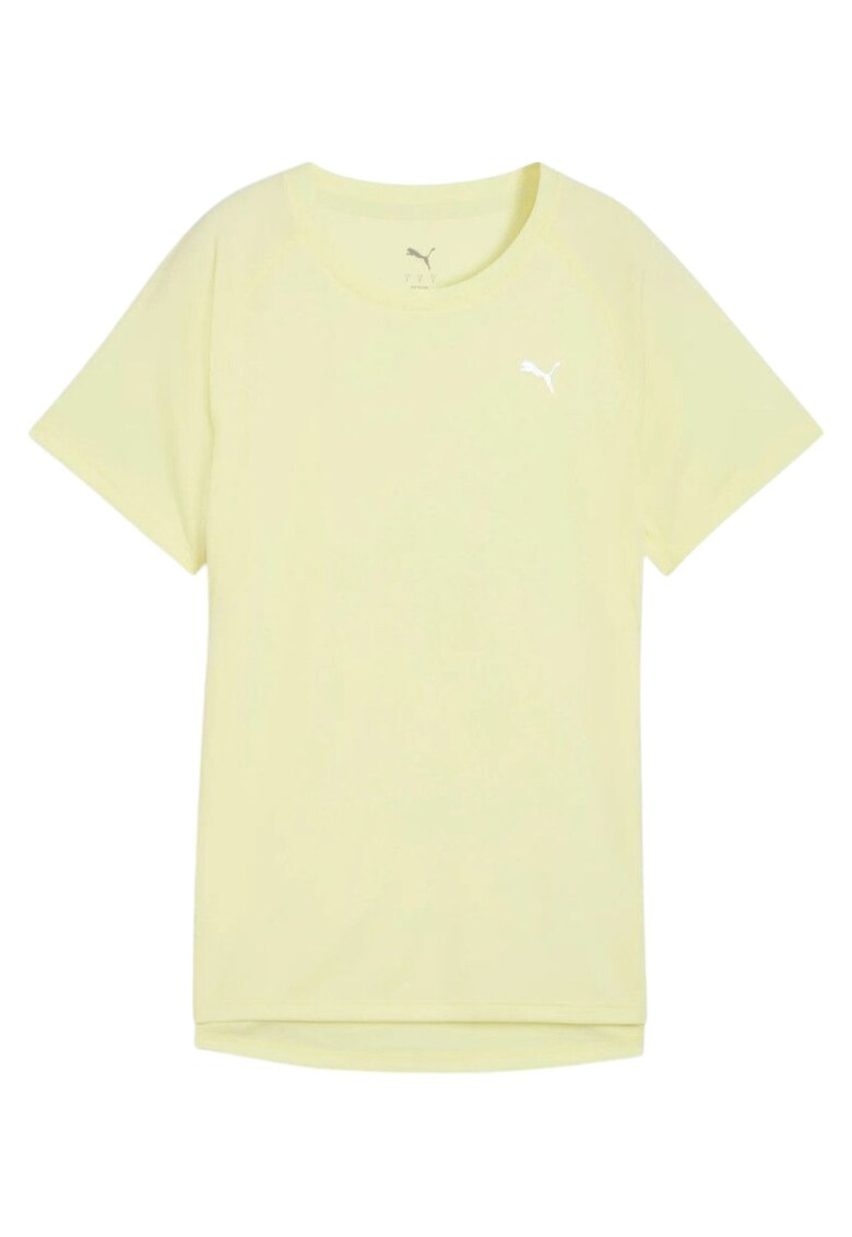 Tricou alergare dama Velocity FW 2025 - Galben pal