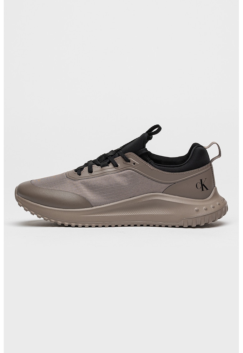 Pantofi sport Eva Runner din material textil - Gri maur