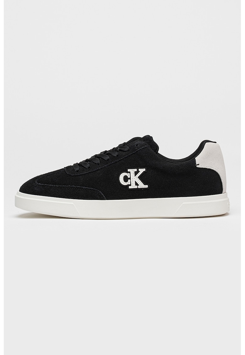 Pantofi sport de piele intoarsa Brooke - Negru stins