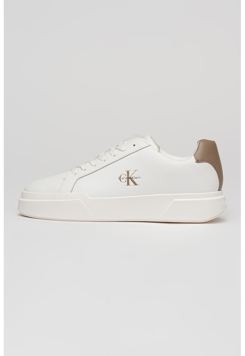 Pantofi sport low-cut de piele cu logo