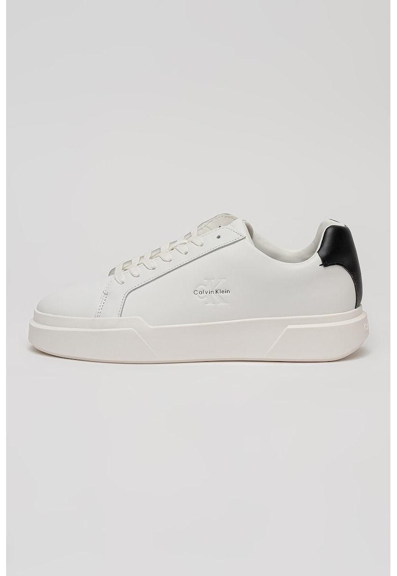 Pantofi sport low-cut de piele cu logo