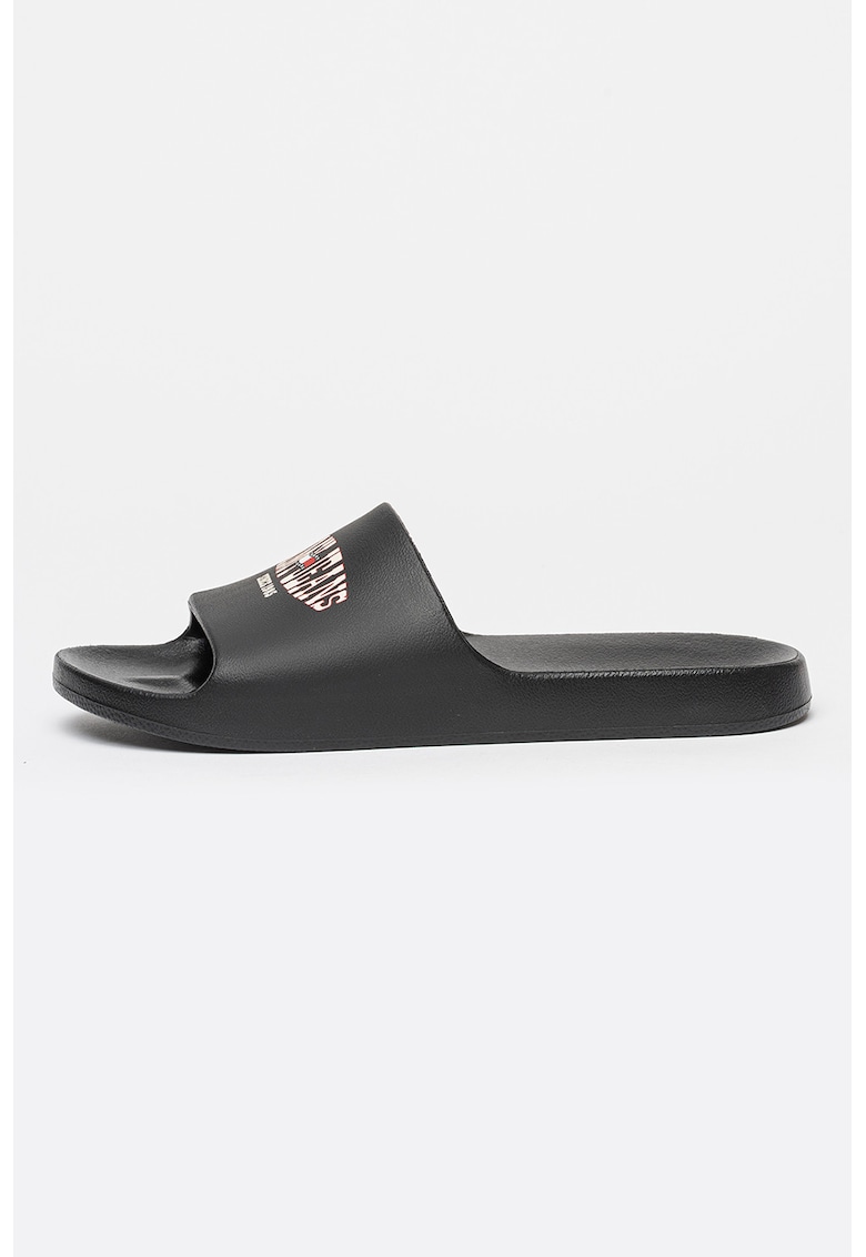 Papuci cu logo - Black Onyx