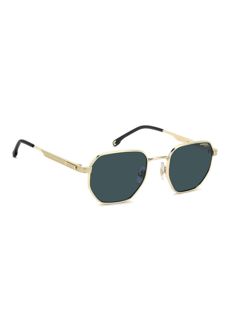 Ochelari de soare hexagonali cu lentile uni - Auriu