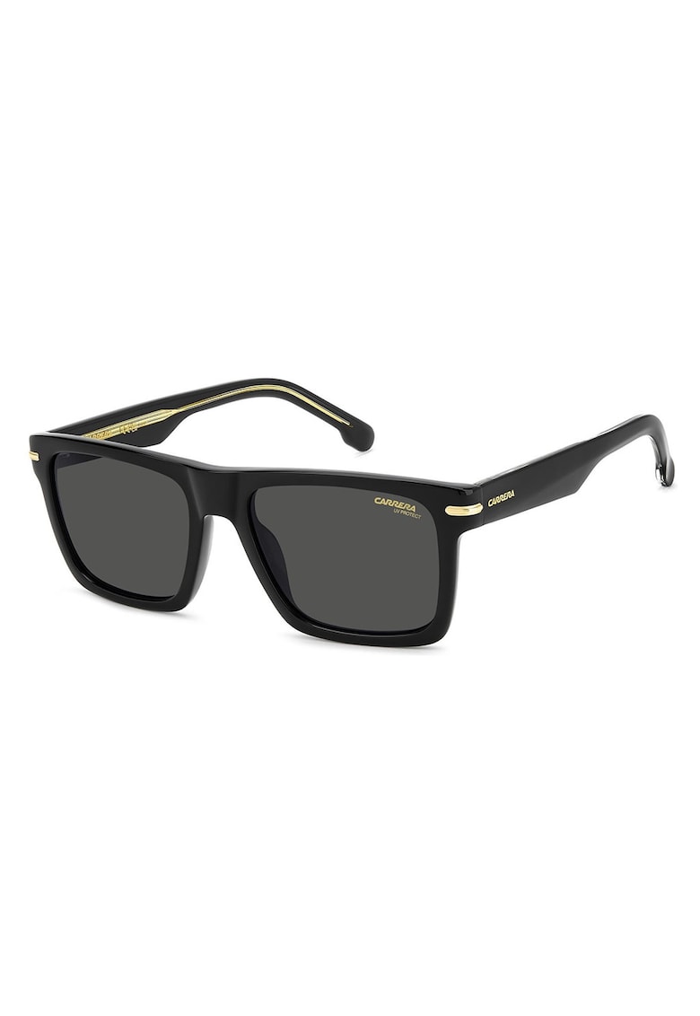 Ochelari de soare cu lentile uni - Auriu/Negru