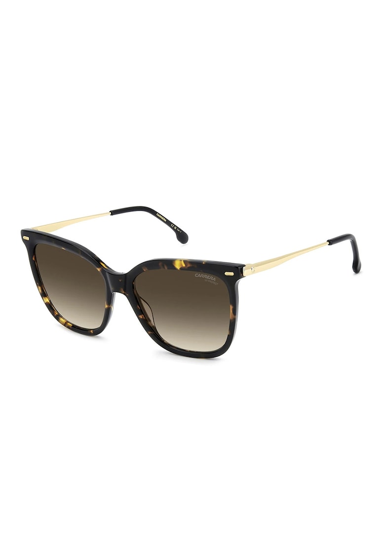 Ochelari de soare butterfly cu lentile in degrade - Negru/Auriu deschis