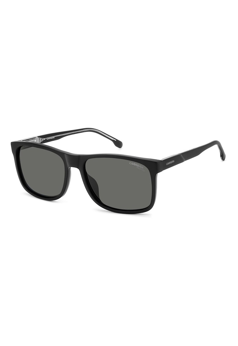 Ochelari de soare dreptunghiulari cu lentile polarizate C-Flex - Negru