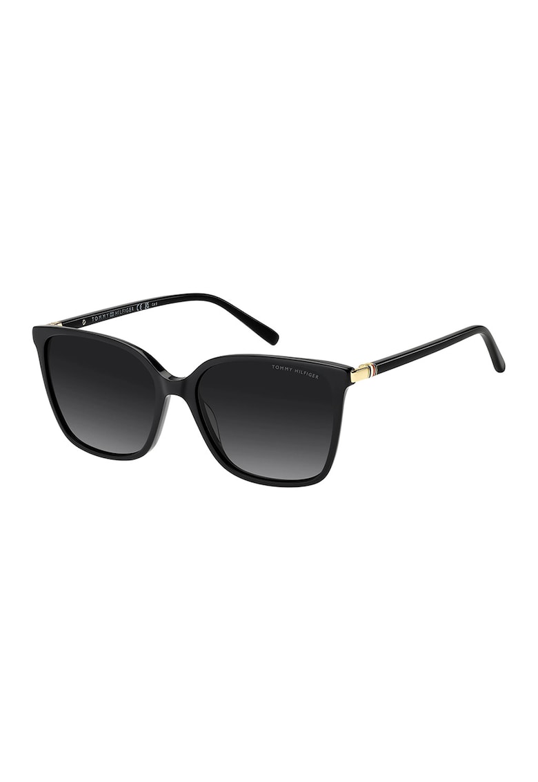 Ochelari de soare cat-eye cu lentile in degrade - Negru