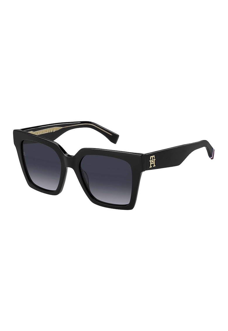 Ochelari de soare patrati - Negru/Ocru