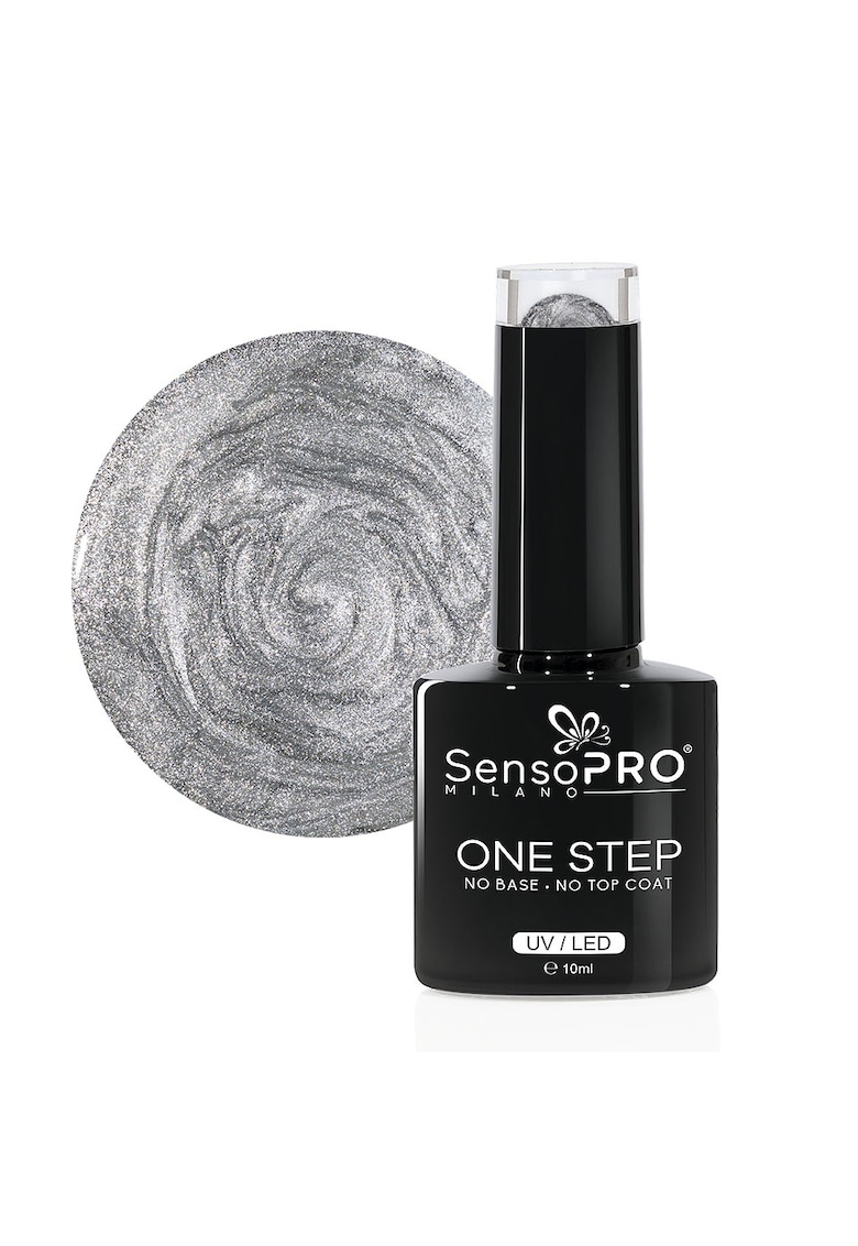 Oja Semipermanenta One Step 10ml - Shine Steel #025