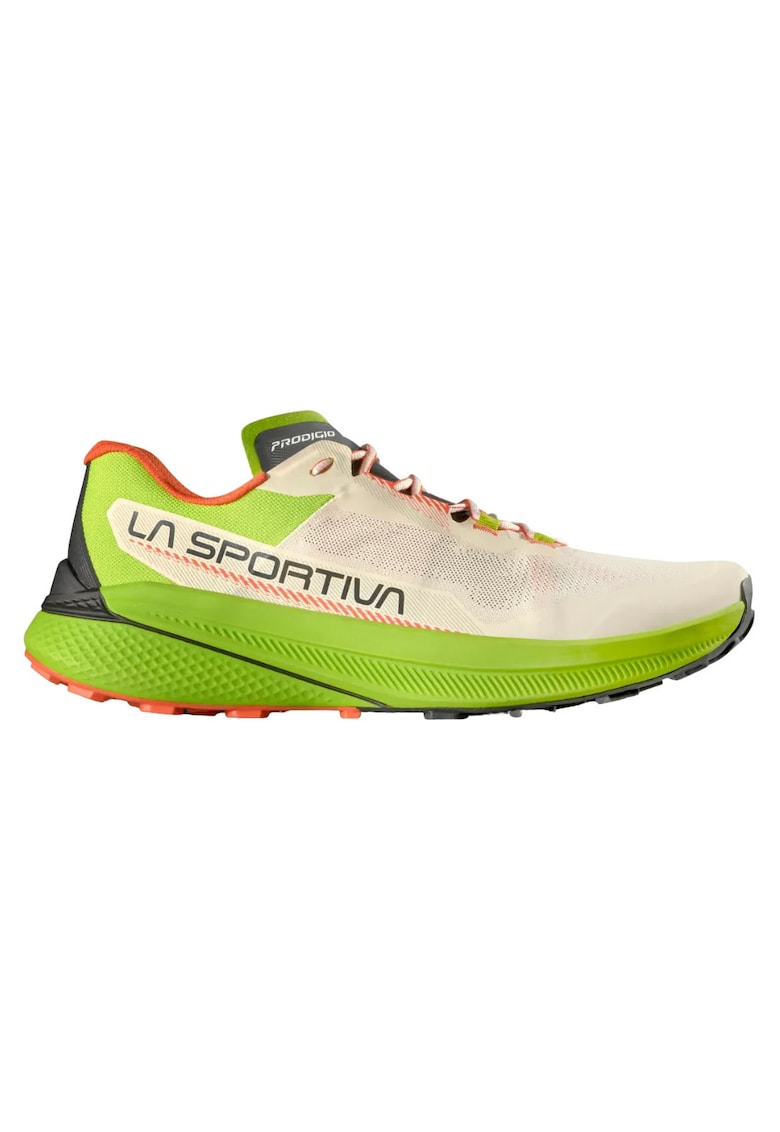 Pantofi alergare trail barbati Prodigio 2025 - Verde/Crem