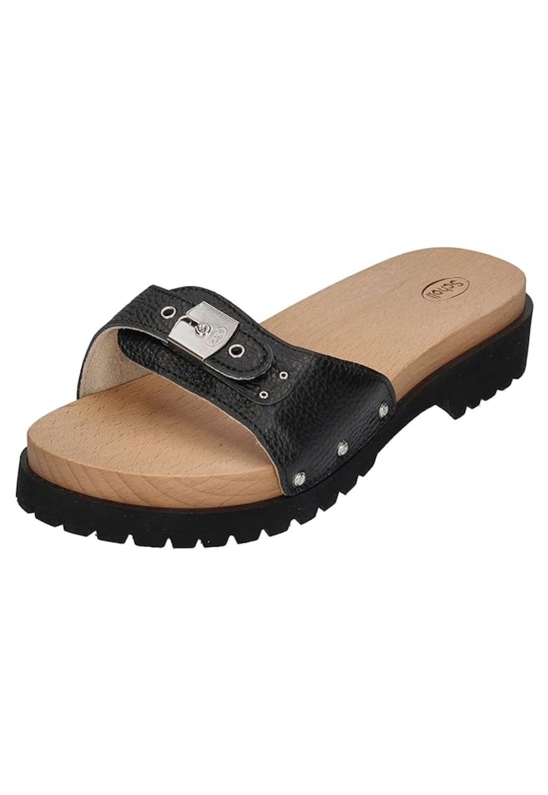 Papuci din piele -