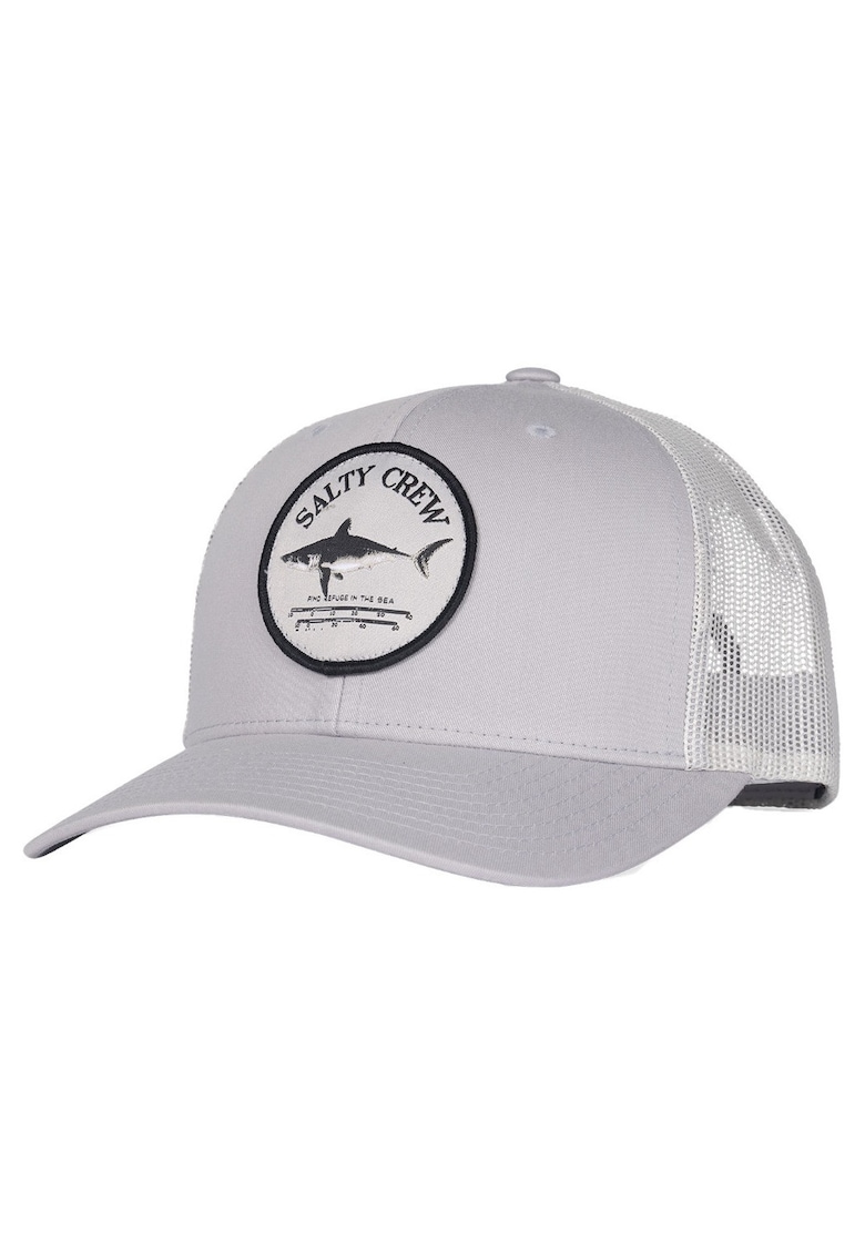 Sapca Bruce retro - gri - bumbac poliester -