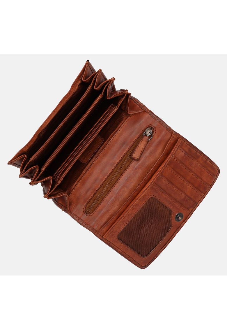 Portofel piele bovina cu buzunar exterior