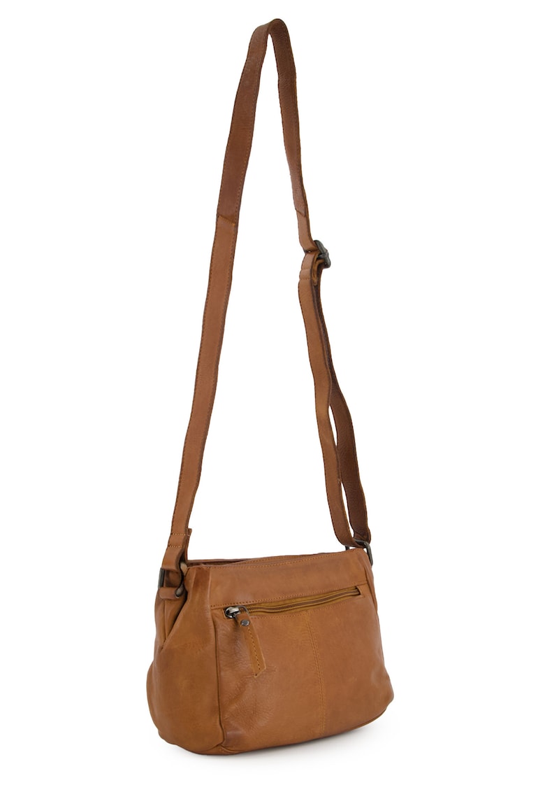 Geanta crossbody din piele cu bretele ajustabile