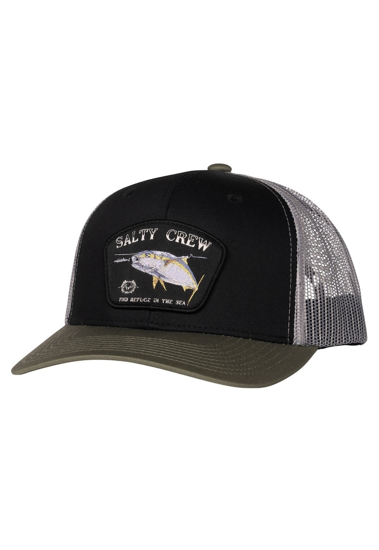 Sapca barbati Surface Retro Trucker negru olive ajustabila