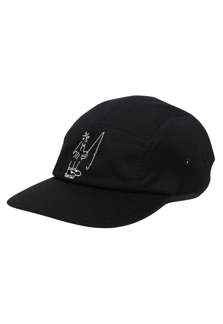 Sapca 5 panouri bumbac negru