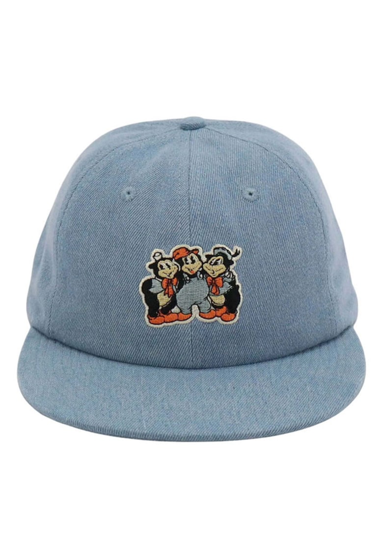 Sapca dad denim albastru bumbac ajustabil