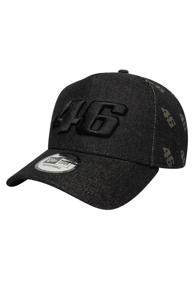 Sapca VR46 Laser Etch Denim - negru - ajustabila - bumbac