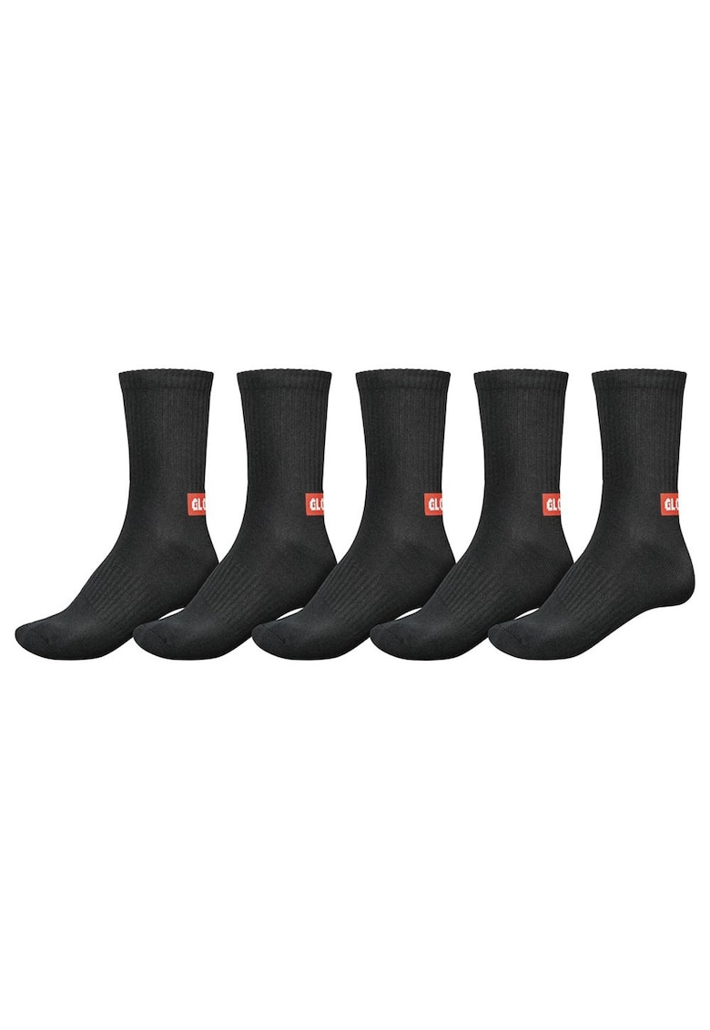Set de 5 siosete lungi din amestec de bumbac