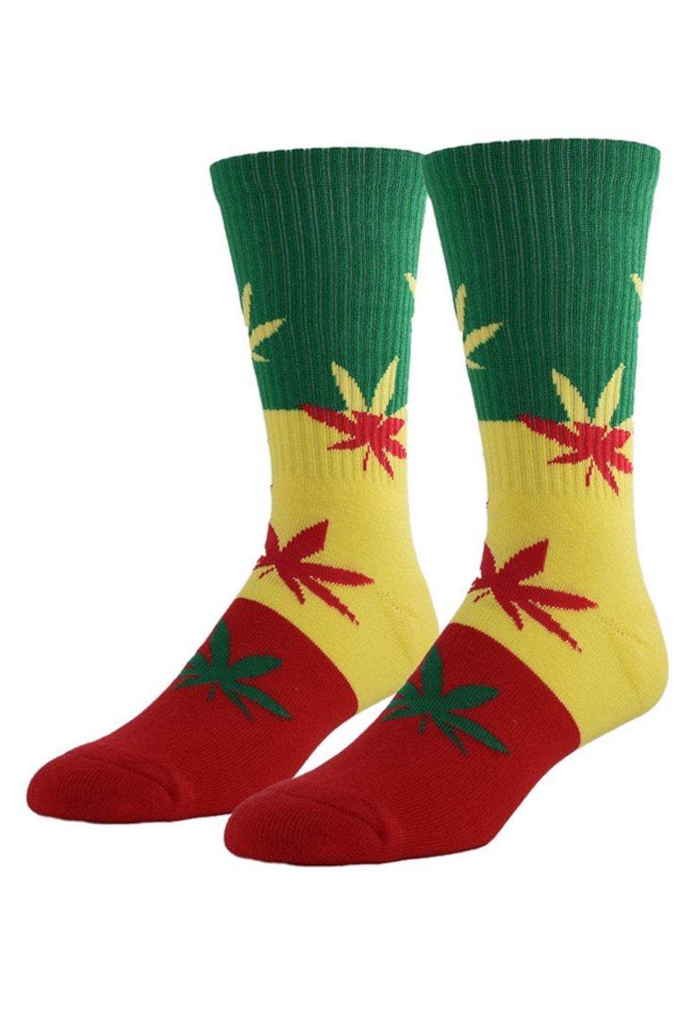Rasta La Vista Sosete lungi cu print