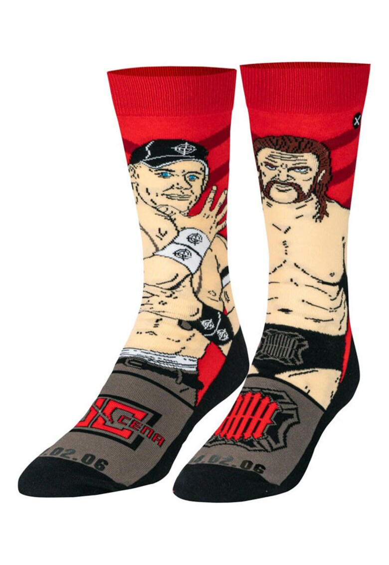 John Cena vs HHH sosete lungi cu print