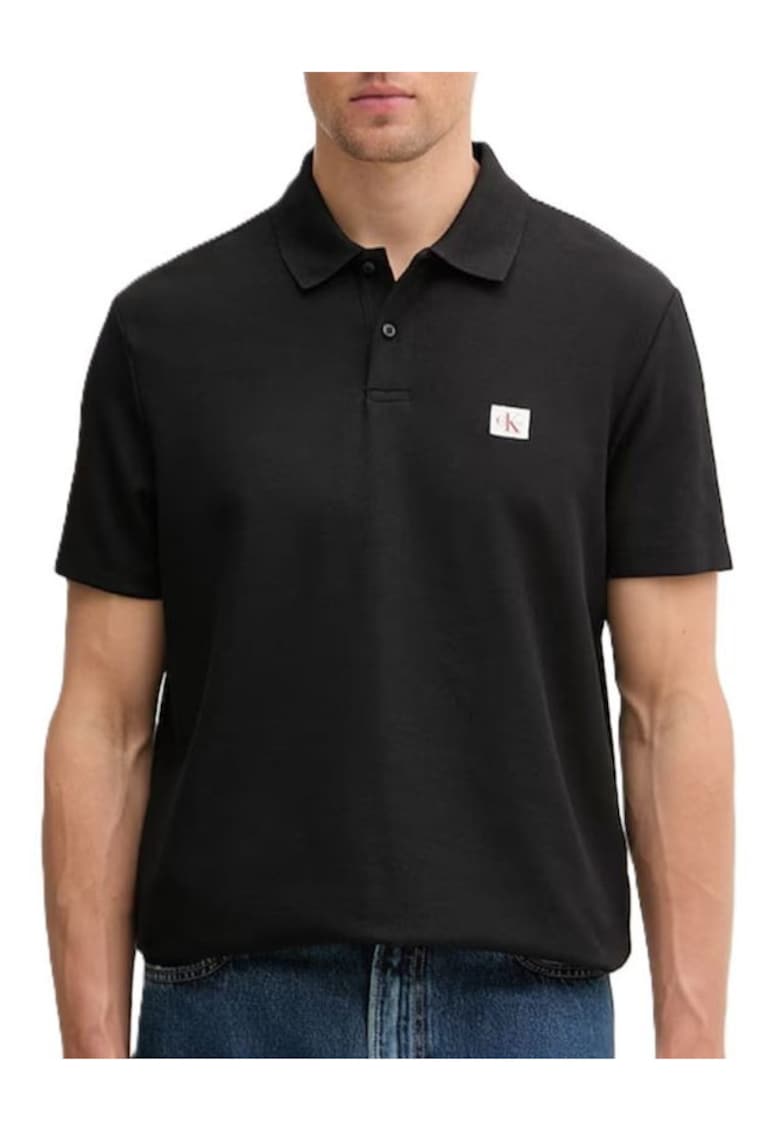 Tricou polo SS MICRO WAFFLE CLASSIC BADGE PO-LV04RG217G-UB1