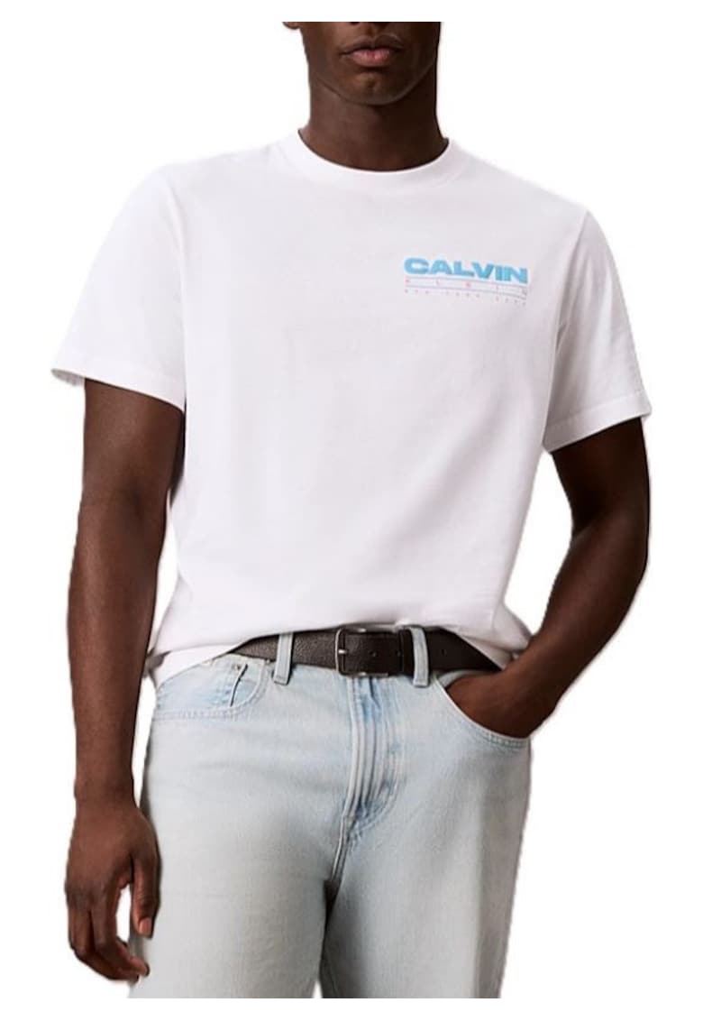 Tricou SS 20S CALVIN DISC STACK GRAPHIC-LV04RG827G-YAF