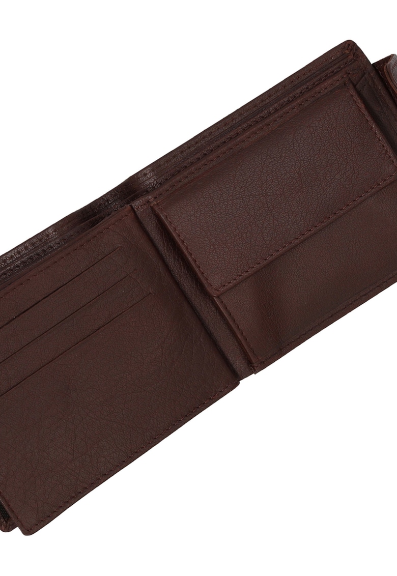Portofel bifold din piele naturala