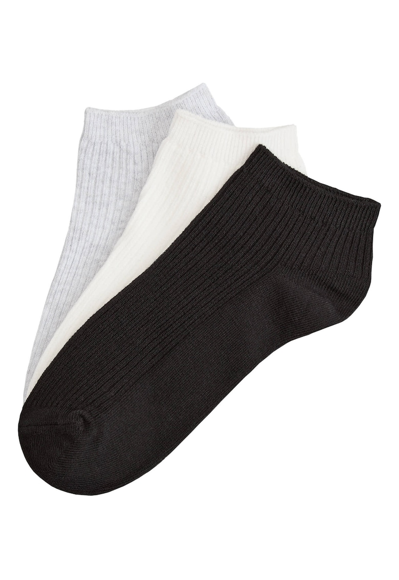 Sosete scurte dama set de 3 perechi Ground
