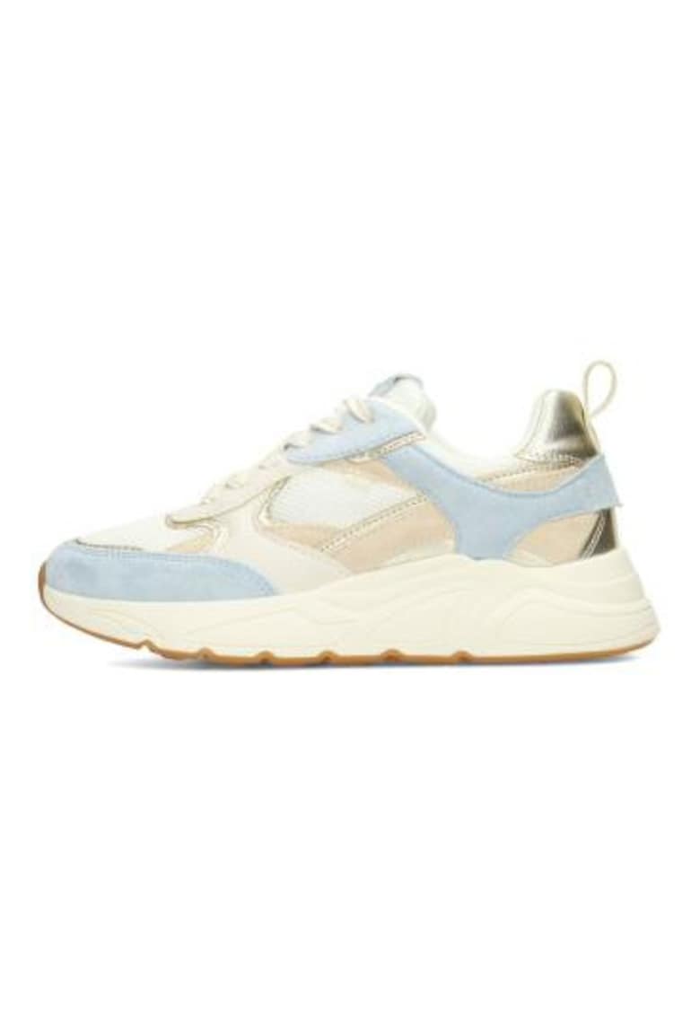 Pantofi sport cu accente metalizate