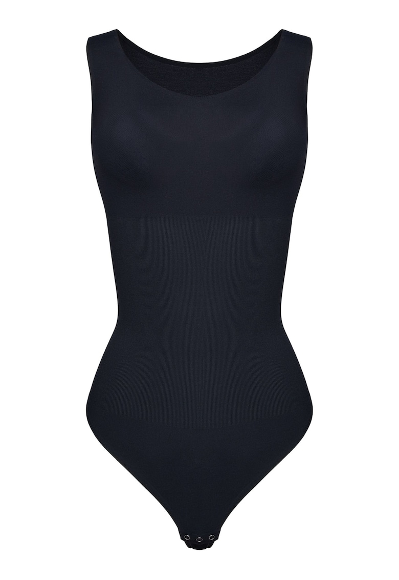 Body modelator dama Seamless - Negru