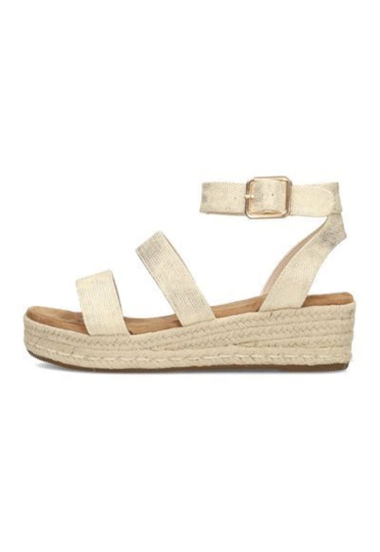 Sandale espadrile June din piele ecologica