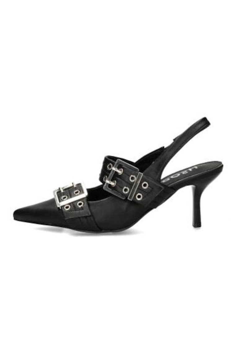 Pantofi slingback cu catarame