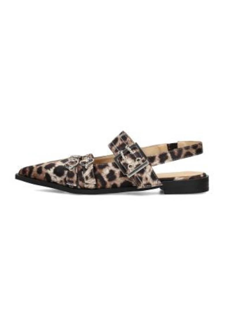 Balerini slingback cu varf ascutit