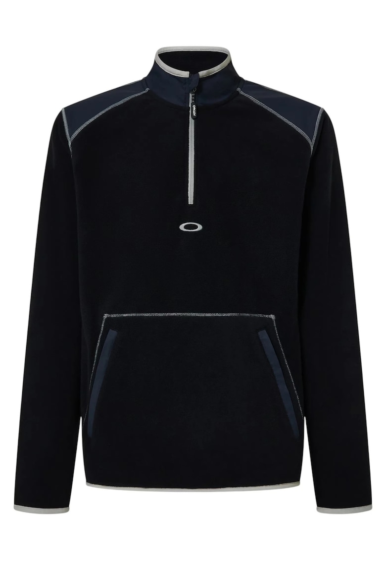 Fleece barbati Butter Tech - Negru/Bleumarin