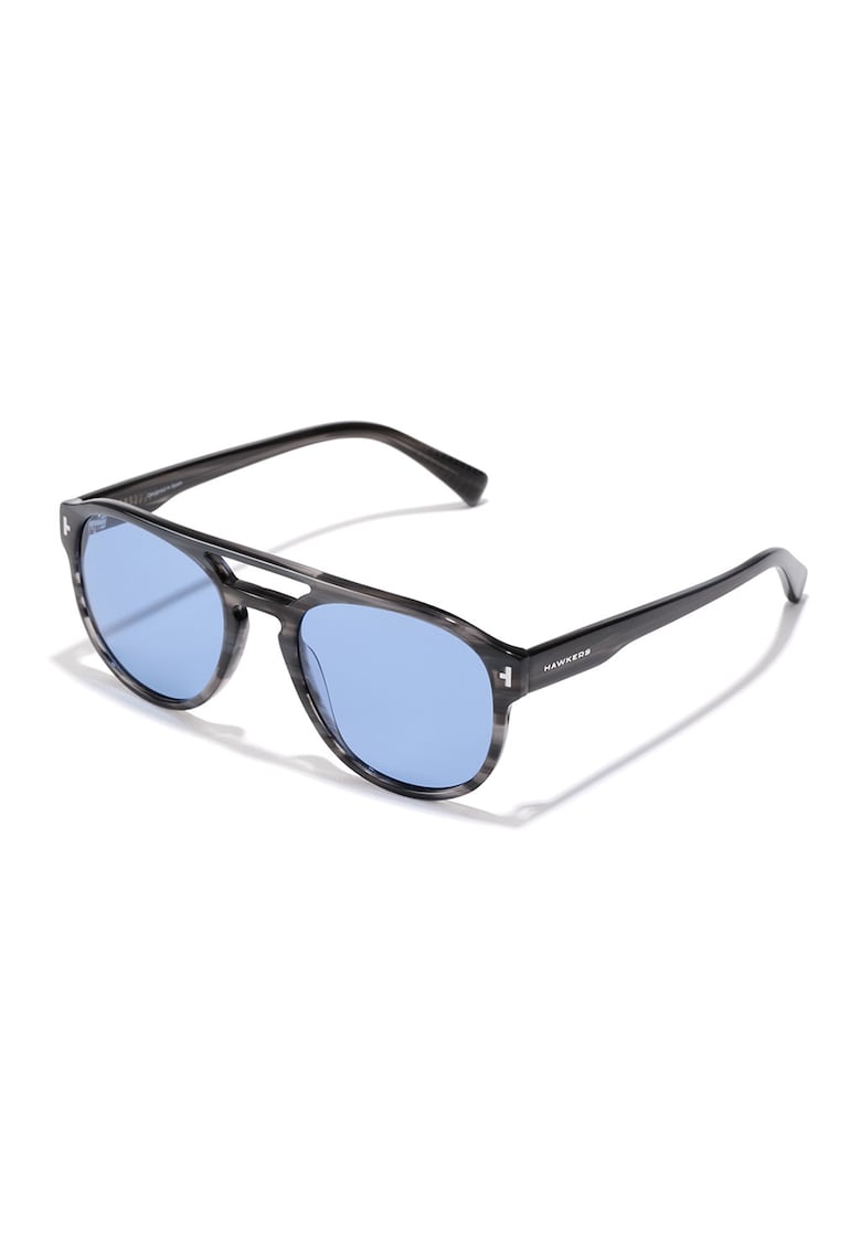Ochelari de soare aviator unisex Refresh - Gri inchis