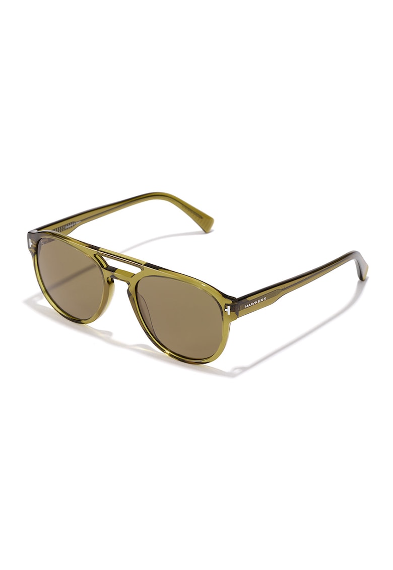 Ochelari de soare aviator unisex Refresh - Verde masliniu