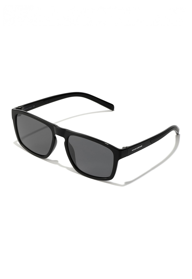 Ochelari de soare unisex patrati polarizati Lion - Negru