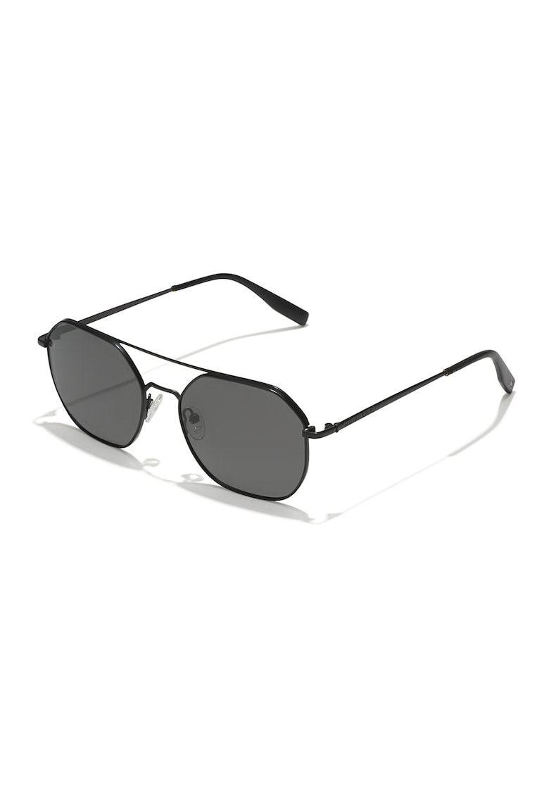 Ochelari de soare aviator unisex Stride - Negru