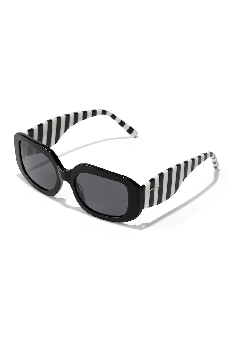 Ochelari de soare cu lentile uni Sunflare - Alb/Negru