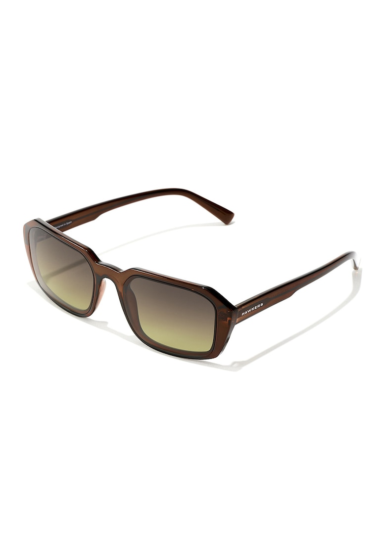 Ochelari de soare unisex dreptunghiulari Stratos - Visiniu