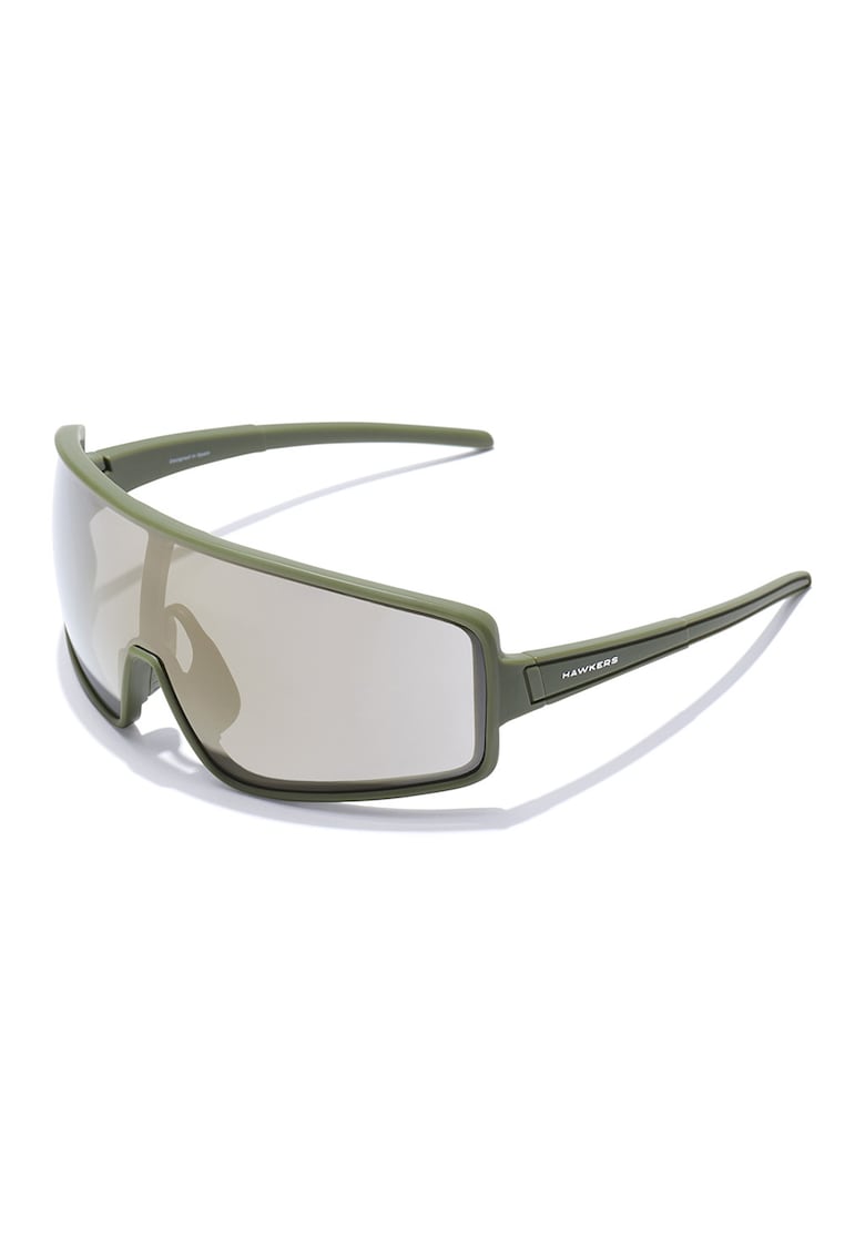 Ochelari de soare unisex shield Tiger - Masliniu deschis