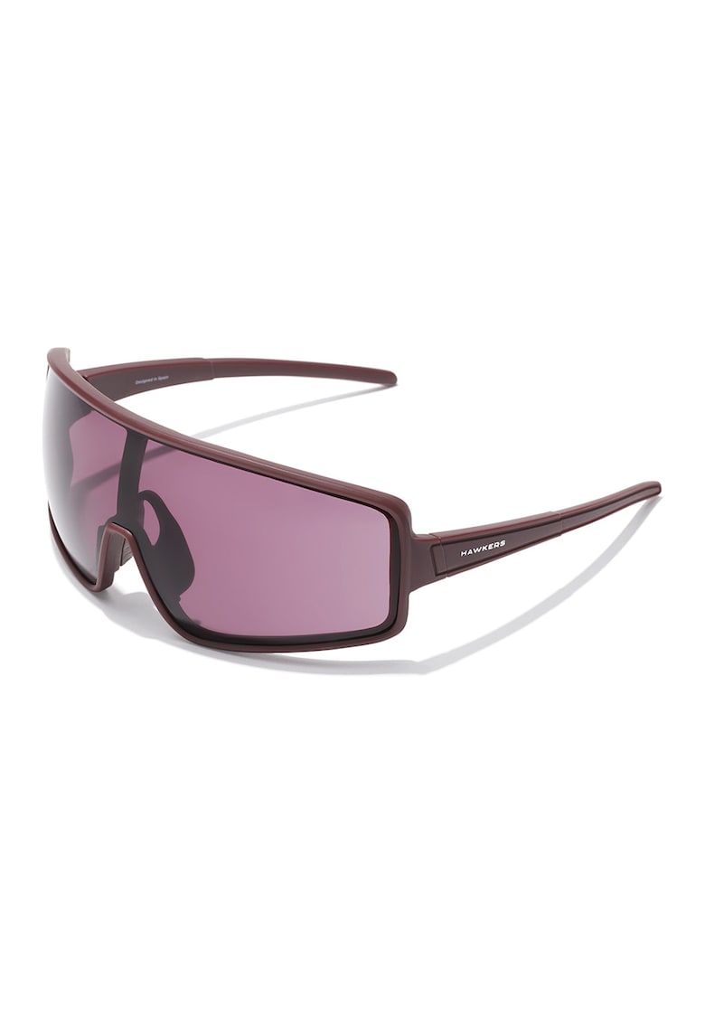 Ochelari de soare shield unisex Tiger - Visiniu