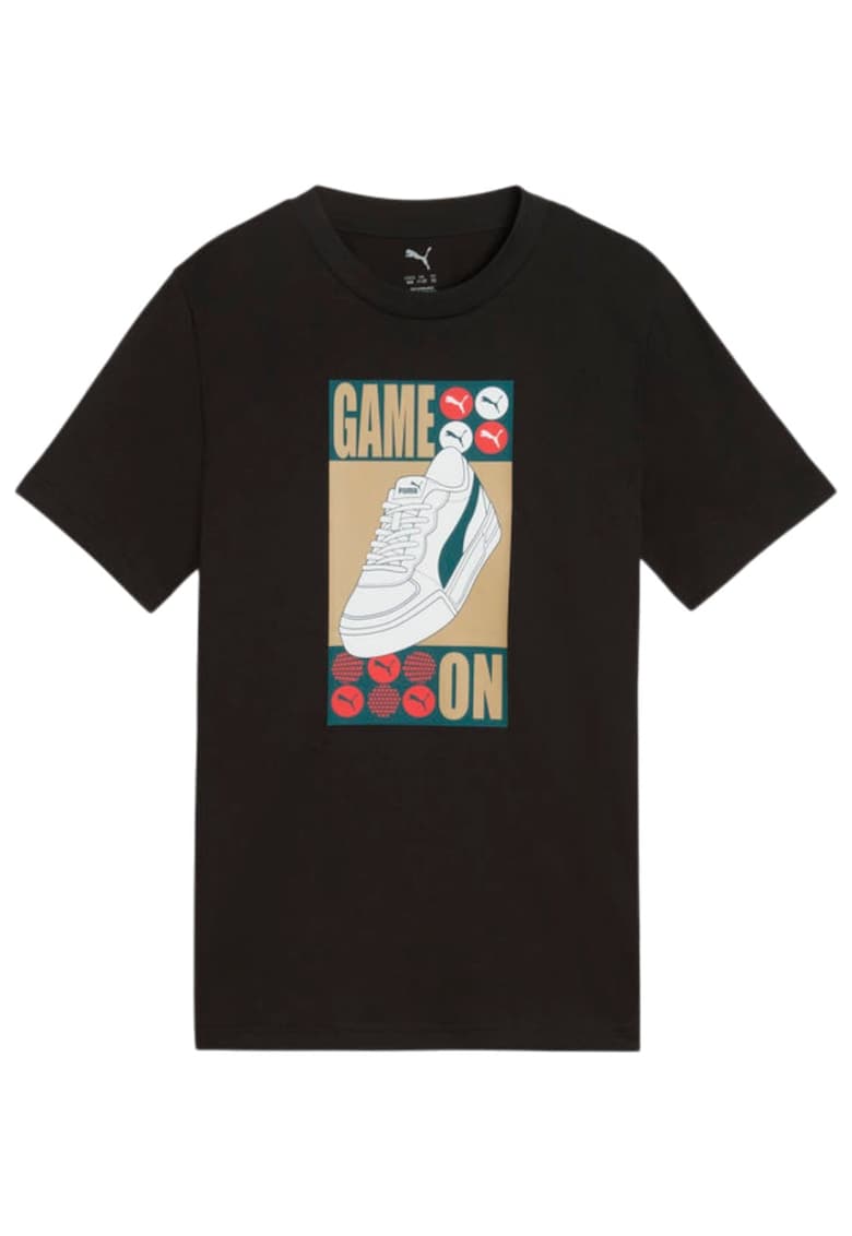Tricou Graphic Sneaker B 62227 - Negru