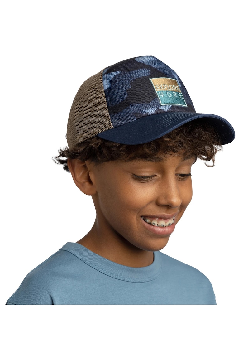 Sapca copii TRUCKER SNIGS NIGHT BLUE - culoare albastru inchis - marime