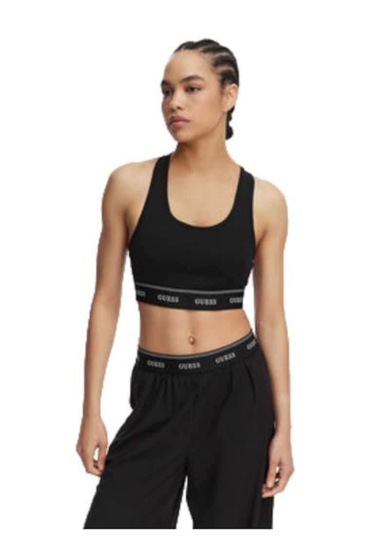 Bustiera sport dama - Active - neagra - material sintetic - confortabil -