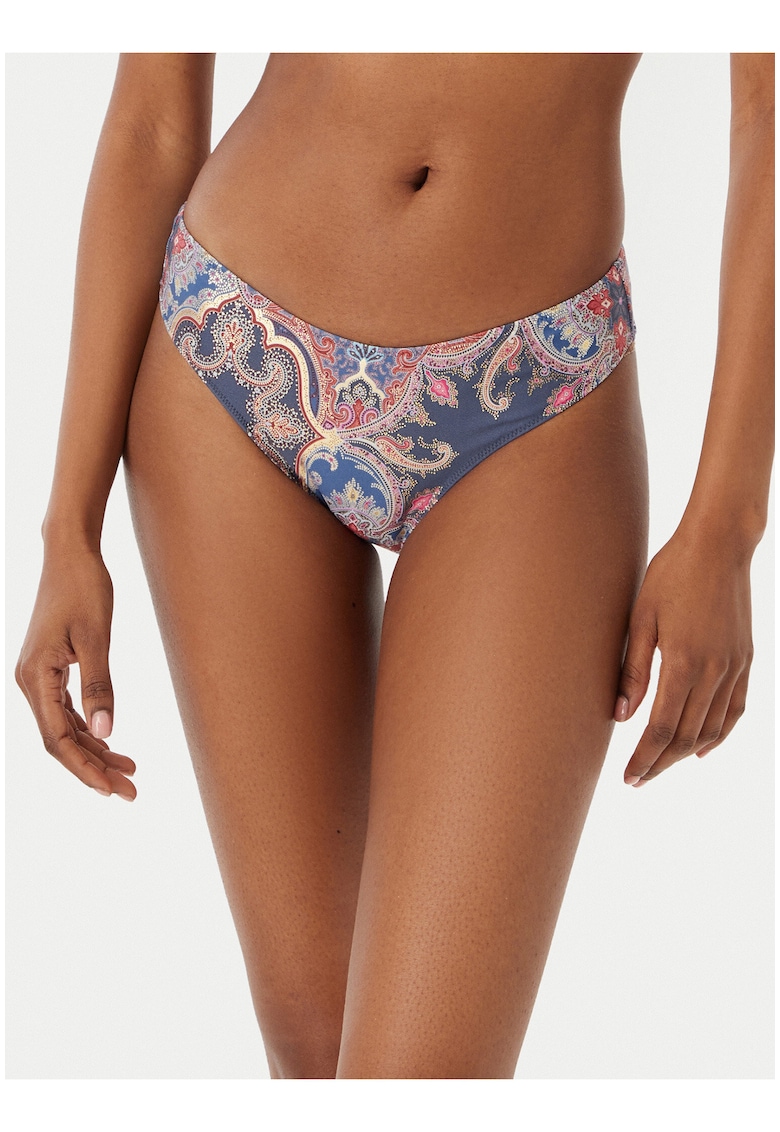Slip de bikini pentru femei - multicolor - material sintetic
